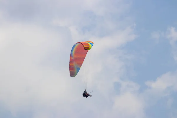 Parapente Oludeniz Fethiye Mugla Turquia — Fotografia de Stock