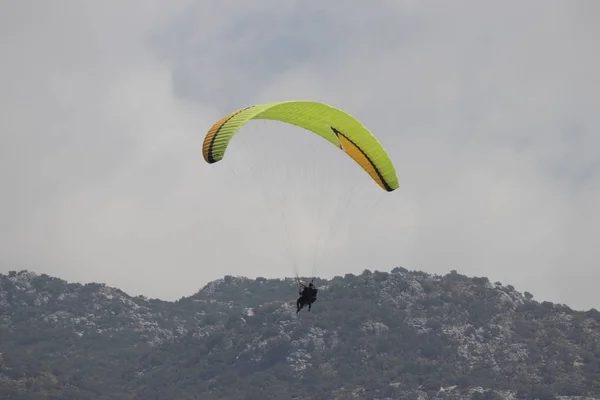 Siklóernyőzés Oludeniz Fethiye Mugla Törökország — Stock Fotó