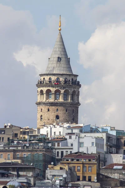 Galata Kulesi Galata Kulesi Türk Stanbul Yüksek Eski Kulelerinden Biridir — Stok fotoğraf