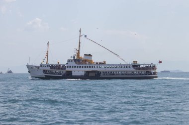 İstanbul, Türkiye Boğaz'da faaliyet gösteren yolcu feribotları