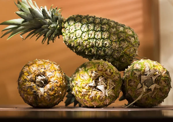 Tropisch Fruit Ananas Ananas Comosus — Stockfoto