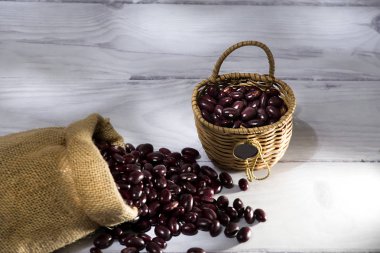 Phaseolus vulgaris kızılcık grup - fasulye cargamanto kırmızı çeşitli radikal