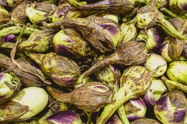 kötü durumda, yaklaşık çürümeye patlıcan