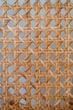 Sırt hasır sandalye, geometrik şekiller