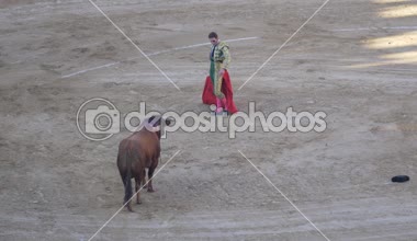 Requena, İspanya - 2 Eylül 2017: Bullring, Juan Jose Padilla
