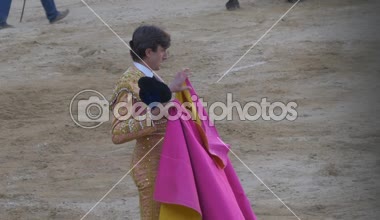 Requena, İspanya - 2 Eylül 2017: Arena, Varea, İspanyol gelenek