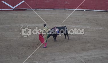 Requena, İspanya - 2 Eylül 2017: Bullring, Juan Jose Padilla