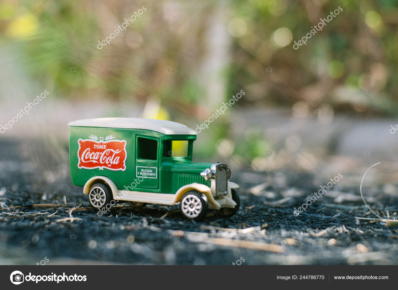 vintage coca cola toy truck