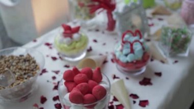 Bir düğün ve parti tatlılar