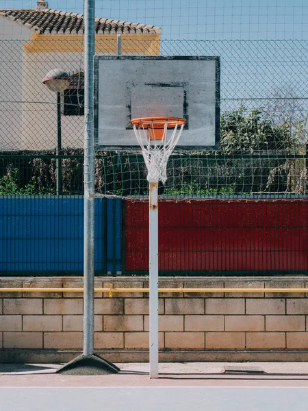 Basketball Basket from a Street Park