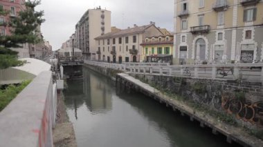 Milano 'daki Naviglio Pavese Kanalı