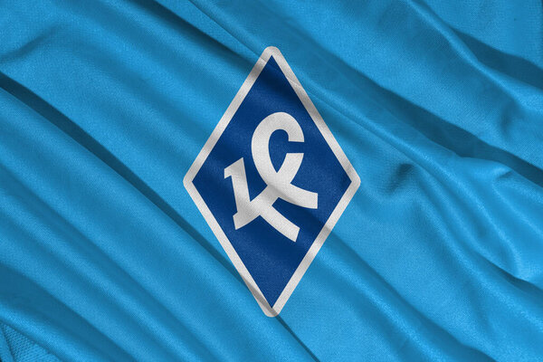 Прингсеву, Лампунг; 15 сентября 2025 года; Волнистый тканевый бейдж футбольного клуба "Крылья Советов" Самара