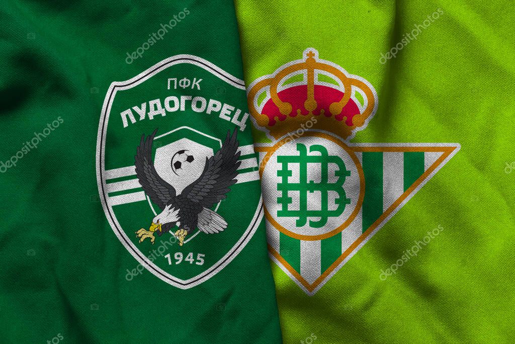 Pringsewu, Lampung; September 2, 2025; Ludogorets football club logo texture corrugated fabric Real Betis match uefa europa league match