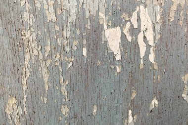 beyaz boya çatlama ile eski ahşap duvar 