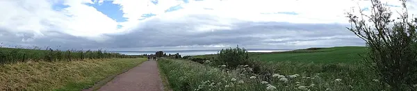 Stonehaven Rund Das Dunnottar Castle Schottland —  Fotos de Stock