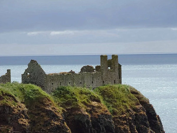 Dunnottarský Hrad Stonehavenu Skotsko — Stock fotografie