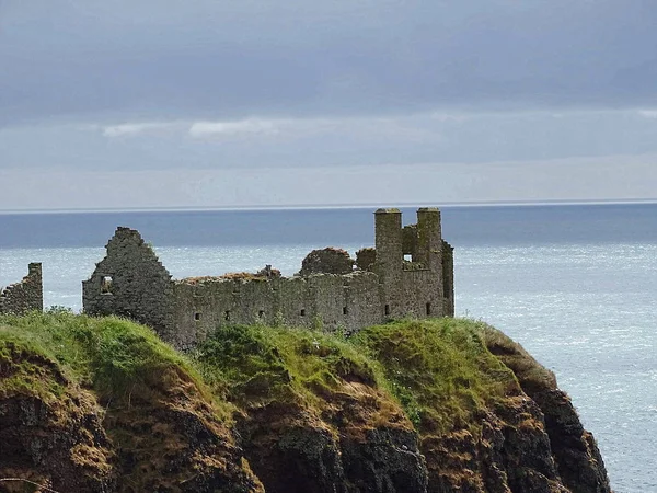 Dunnottarský Hrad Stonehavenu Skotsko — Stock fotografie