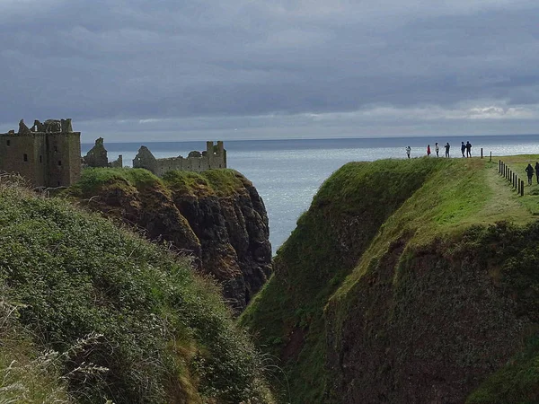 Castillo Dunnottar Stonehaven Escocia —  Fotos de Stock