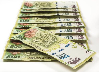 Arjantin'in yeni beş yüz banknot