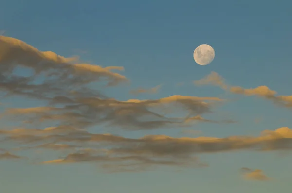 Luna Llena Cielo — Foto de Stock