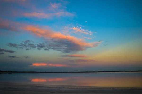盐泻湖 潘帕斯草原 阿根廷 — 图库照片