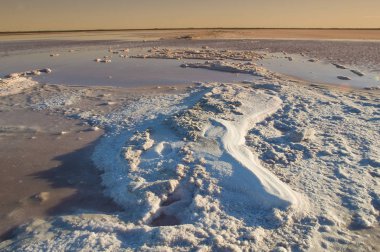 Tuzlu lagün, La Pampa, Argentina