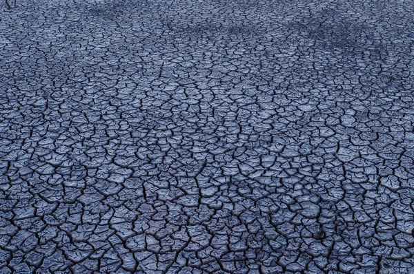 Tierra Seca Agrietada Como Fondo — Foto de Stock