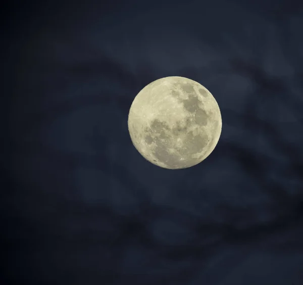 abstract full moon on sky background