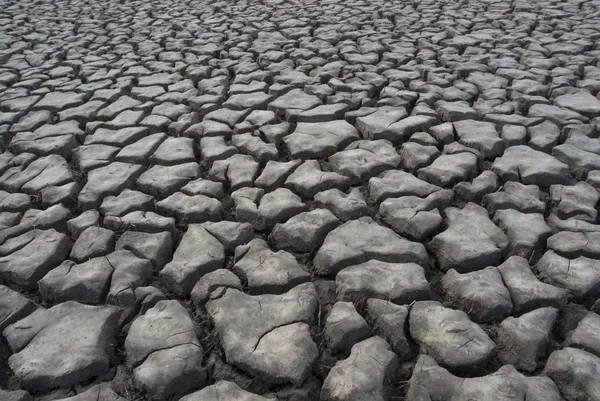 Droge Bodem Als Achtergrond — Stockfoto