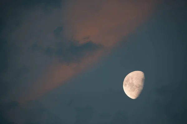 Fullmåne Eclipse Sett Från Pampa — Stockfoto