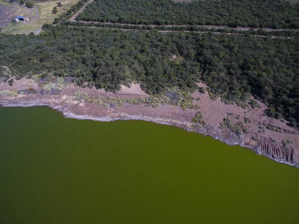 Pampas Lagoon Aerial View — Stock Photo, Image