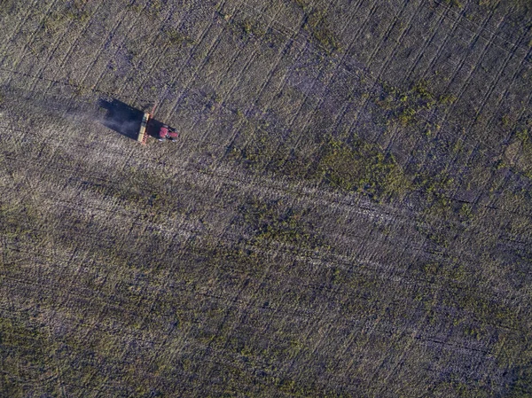 Sementes Diretas Máquinas Agrícolas Pampa Patagônia — Fotografia de Stock