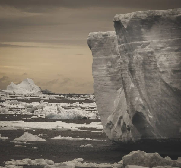 Scenic View Wild Frozen Landscape Antarctica — Stock Photo, Image