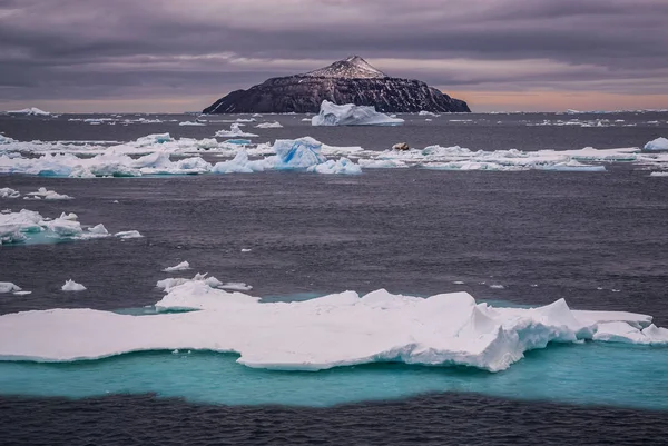 Scenic View Wild Frozen Landscape Antarctica — Stock Photo, Image