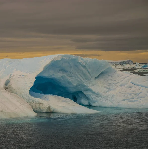 Scenic View Wild Frozen Landscape Antarctica — Stock Photo, Image