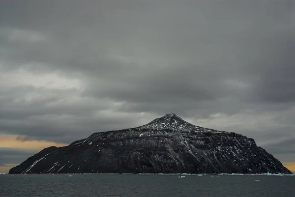 Живописный Вид Дикого Замерзшего Ландшафта Антарктида — стоковое фото