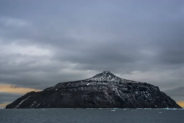 Vista Panorámica Del Paisaje Congelado Salvaje Antártida — Foto de Stock