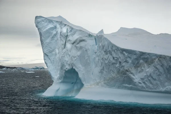 Πάγου Τοπίο Του Τομέα Της Ανταρκτικής Κοντά Στο Νησί Paulet — Φωτογραφία Αρχείου