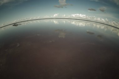 Nostaljik manzara, lagün, vintage etkisi