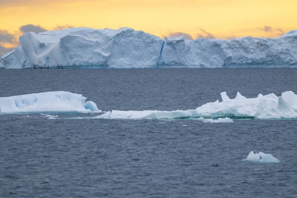 Isen Landskapet Den Antarctic Sektorn Nära Den Pauletön — Stockfoto