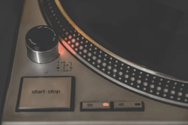 Close View Vintage Sound Equipment Vintage Color — Stock Photo, Image