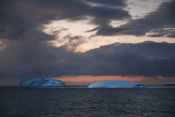 Paesaggio Antartico Polo Sud — Foto Stock