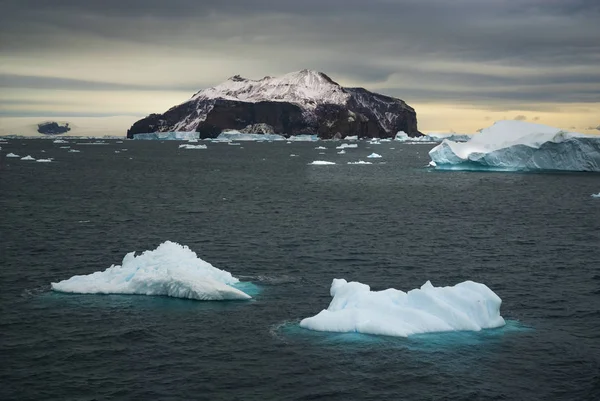 Paesaggio Antartico Del Polo Sud — Foto Stock
