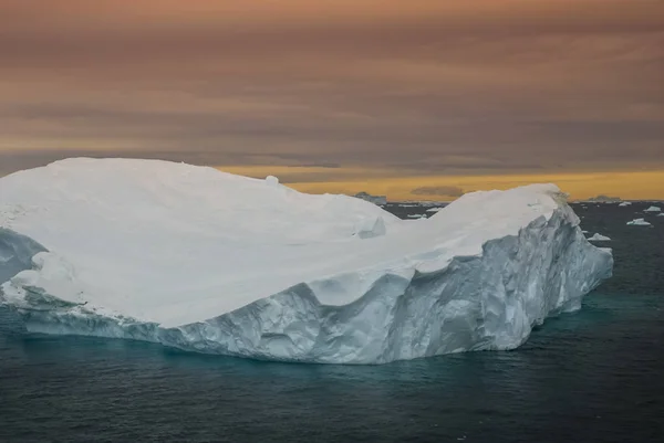 Antarktiska Landskapet Sydpolen — Stockfoto