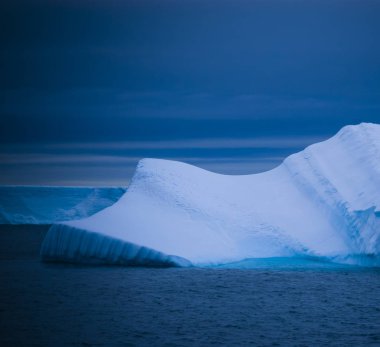 Güney Kutbu Antarktika peyzaj