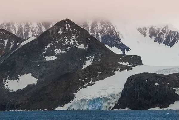 Антарктичні Льодовик Південний Полюс — стокове фото