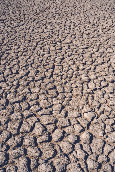 Terra Rachada Processo Desertificação Fundo Abstrato — Fotografia de Stock