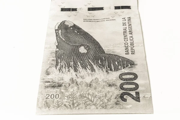 200 Πέσος Αργεντινή Νέο Τραπεζογραμμάτιο — Φωτογραφία Αρχείου