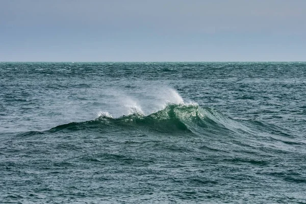 Ondas Oceano Patagônia — Fotografia de Stock