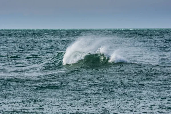 Ondas Oceano Patagônia — Fotografia de Stock